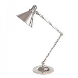 Provence 1 Light Table Lamp - Polished Nickel