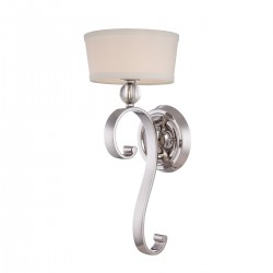 Madison Manor 1 Light Wall Light - Imperial Silver